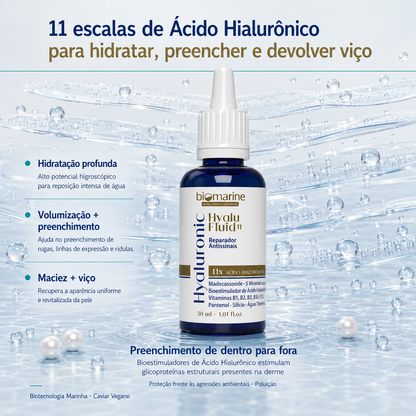 Fluido Reparador Biomarine Hyaluronic Hyalu Fluid 30ml