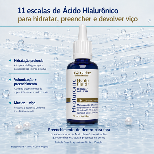Fluido Reparador Biomarine Hyaluronic Hyalu Fluid 30ml