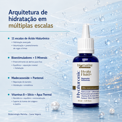 Fluido Reparador Biomarine Hyaluronic Hyalu Fluid 30ml