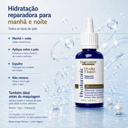 Fluido Reparador Biomarine Hyaluronic Hyalu Fluid 30ml
