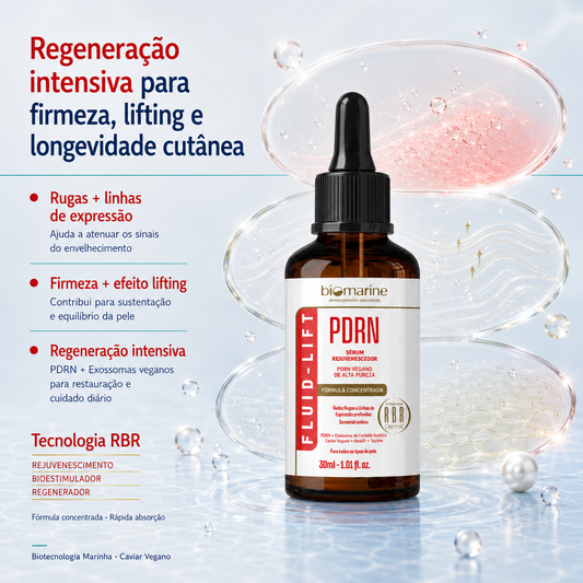 Sérum Facial Rejuvenescedor PDRN Fluid Lift 30ml