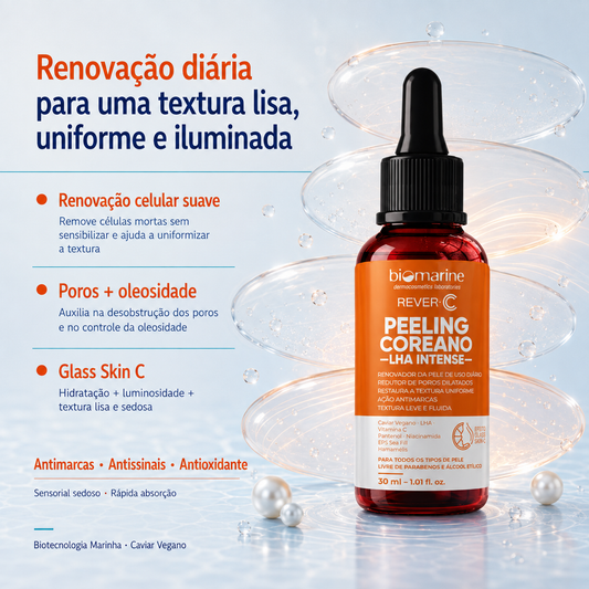 Sérum Rever C Peeling Coreano LHA Intense 30ml