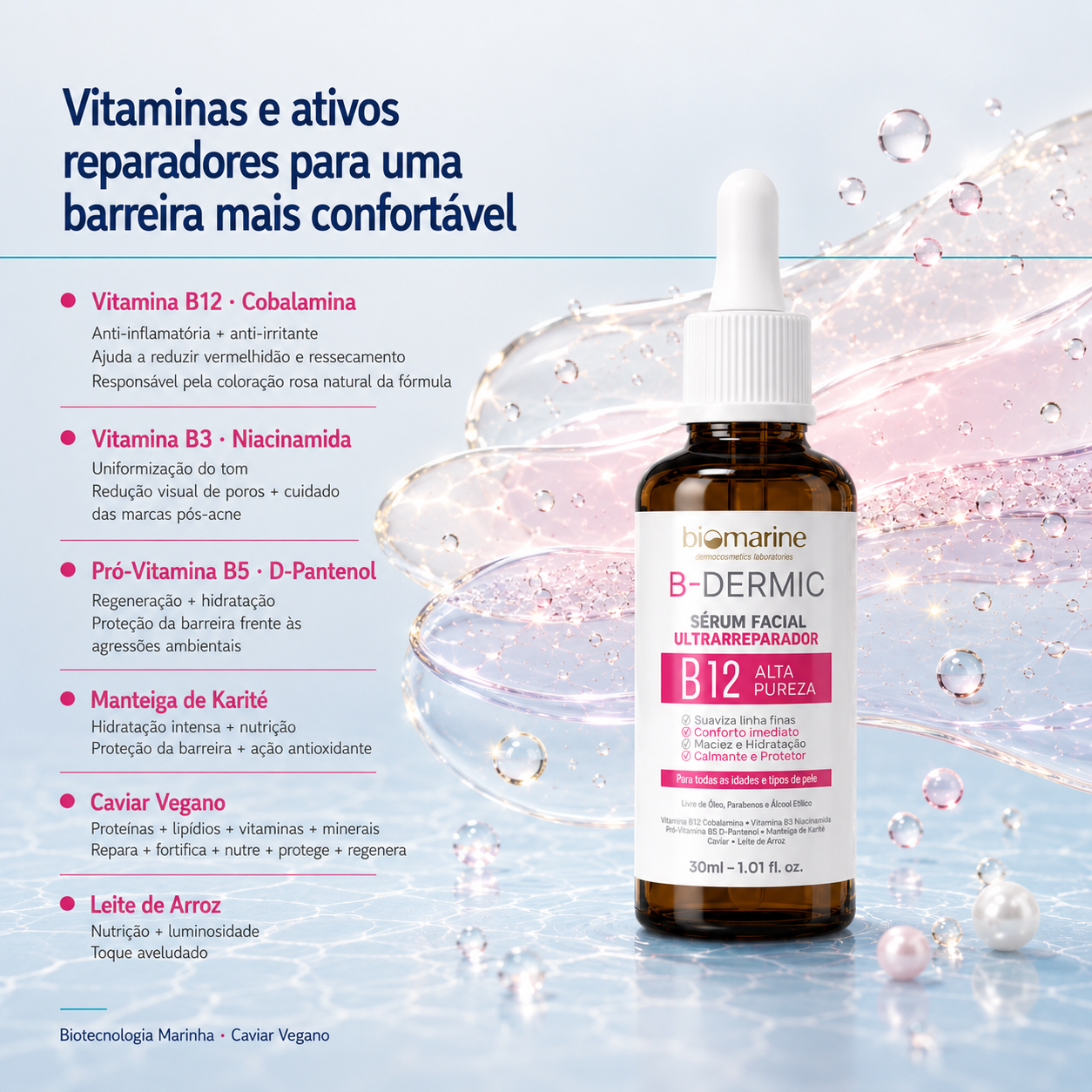 Sérum Ultrarreparador B-Dermic 30ml