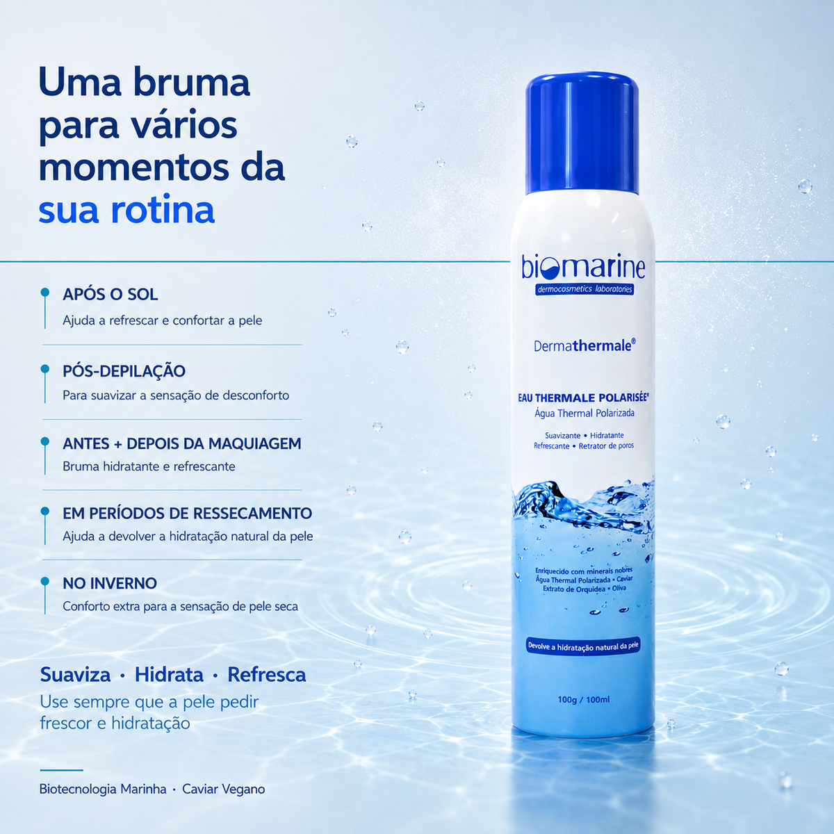 Água Termal Eau Thermale Polarisée 100ml