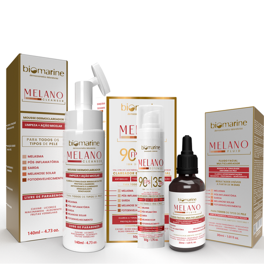 Combo - Clareamento para manchas Intensivo + Proteção FPS90 Sem Cor.