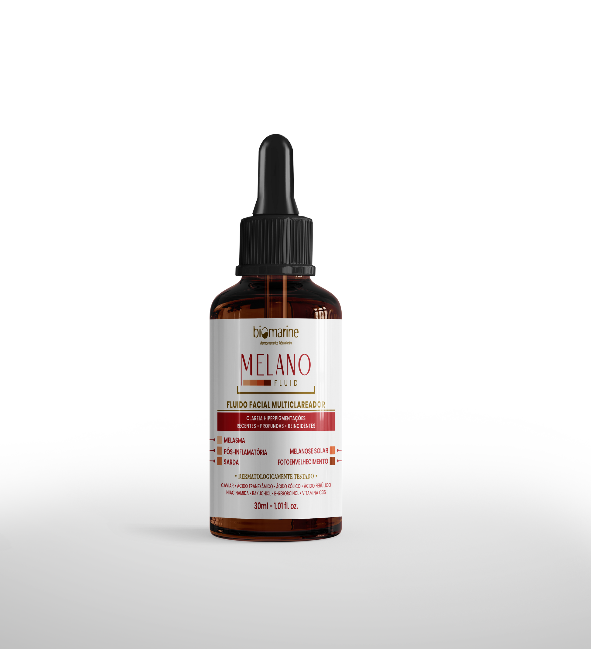 Sérum Multi Clareador Melano Fluid 30ml – Biomarine