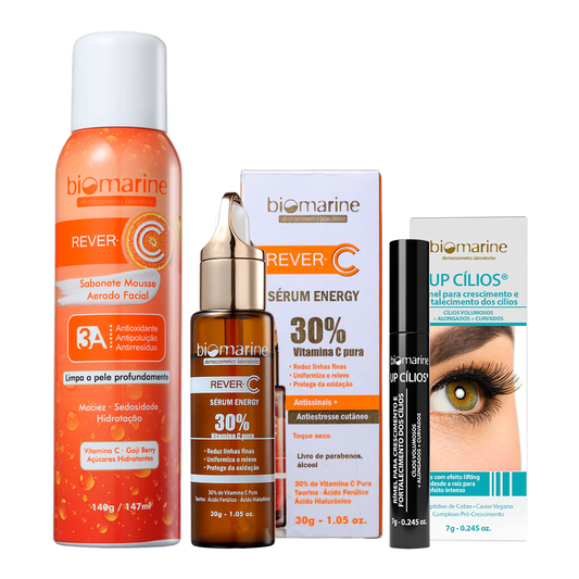 Combo Semana das Mulheres – Pele Iluminada + Energia com Vitamina C