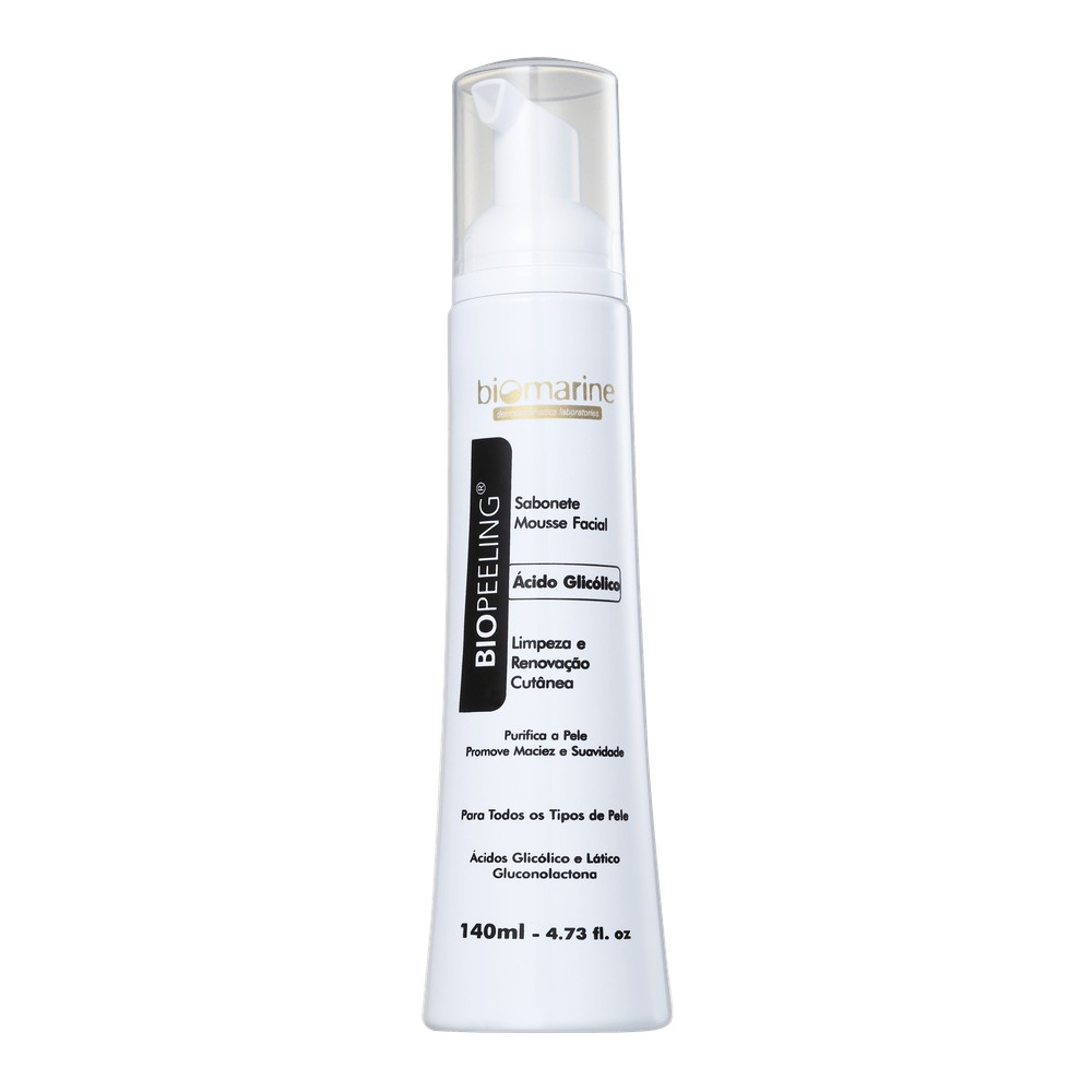 Sabonete Facial Ácido Glicólico Biopeeling 140ml