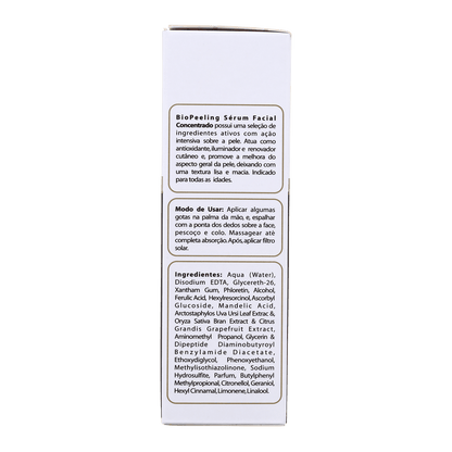 Sérum Facial Anti-Idade Biopeeling  30g