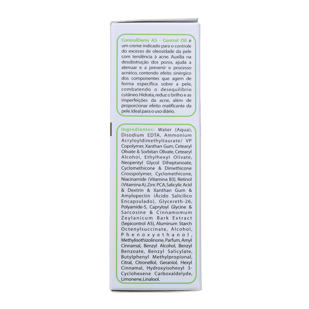 Creme Hidratante Controle de Oleosidade Control Derm A5 50ml