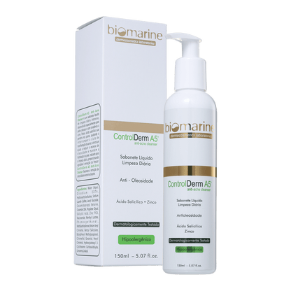 Sabonete Liquido Facial Anti Acne Control Derm A5 150ml