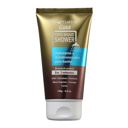 Tonalizante Corporal de Banho Force Bronze Shower 140g