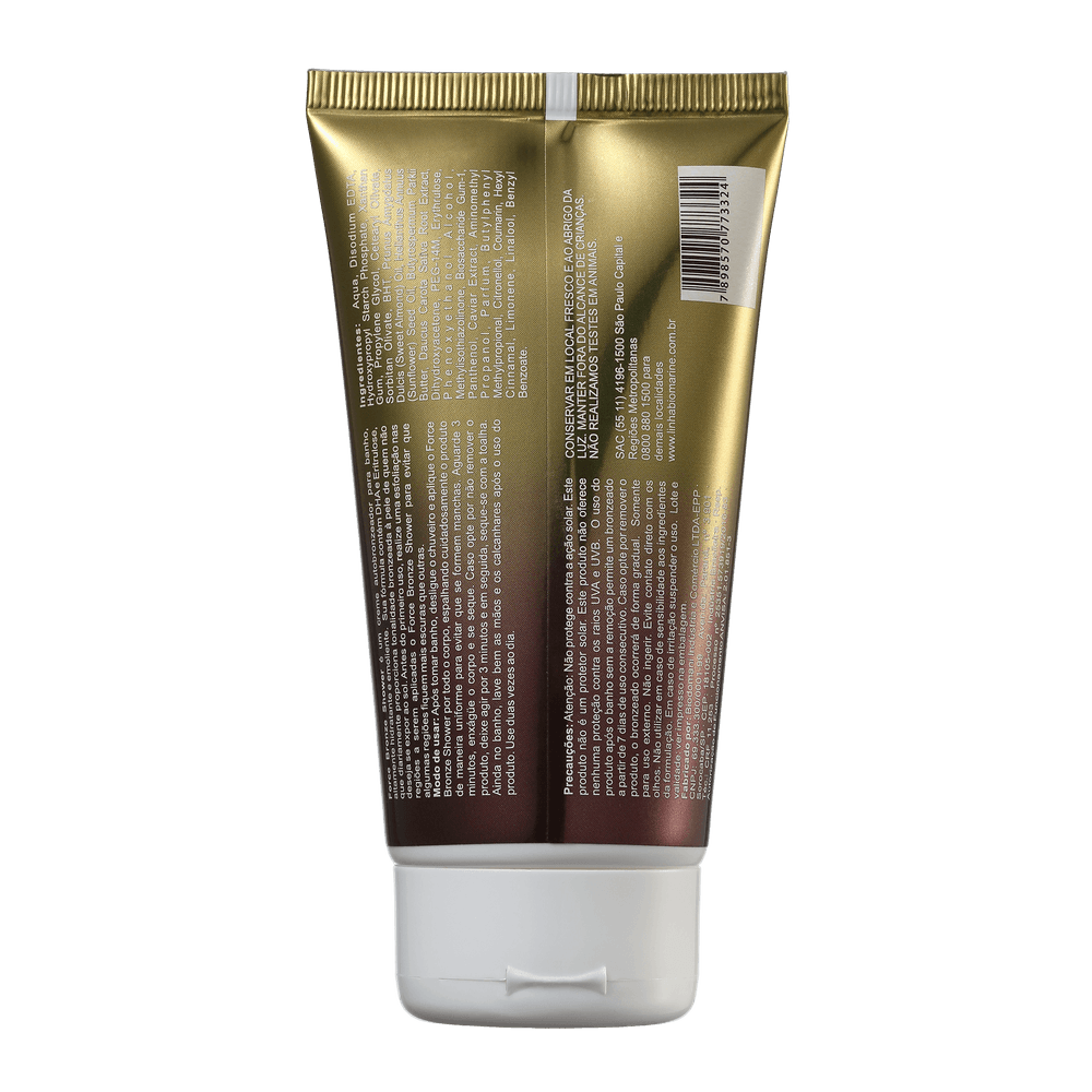 Tonalizante Corporal de Banho Force Bronze Shower 140g