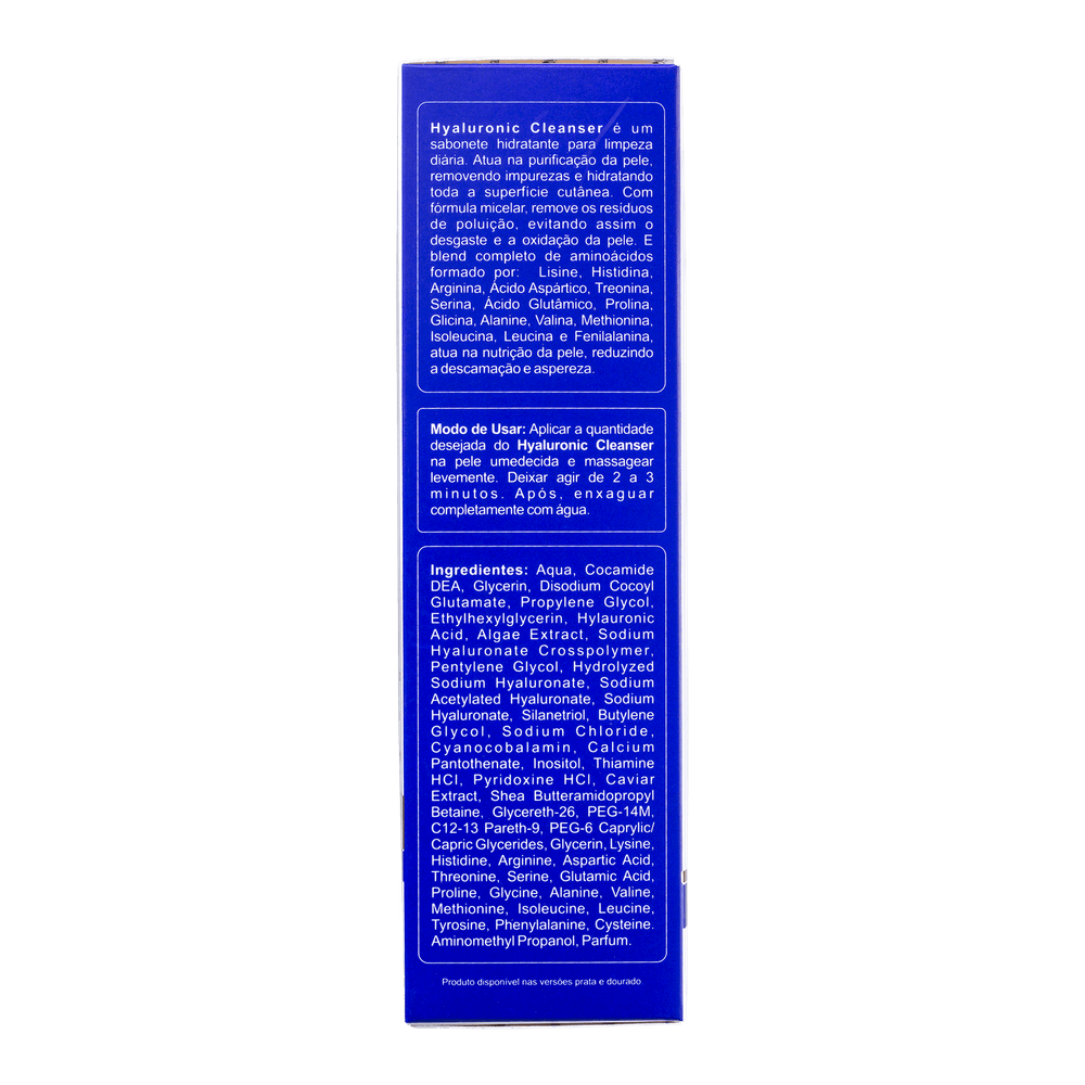 Sabonete Facial Ácido Hialurônico Hyaluronic Cleanser  100ml