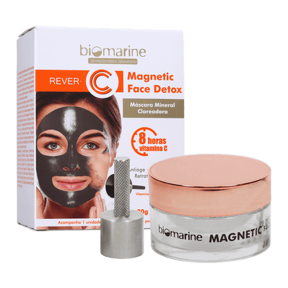 Máscara Facial Detox com Vitamina C Rever C Magnetic