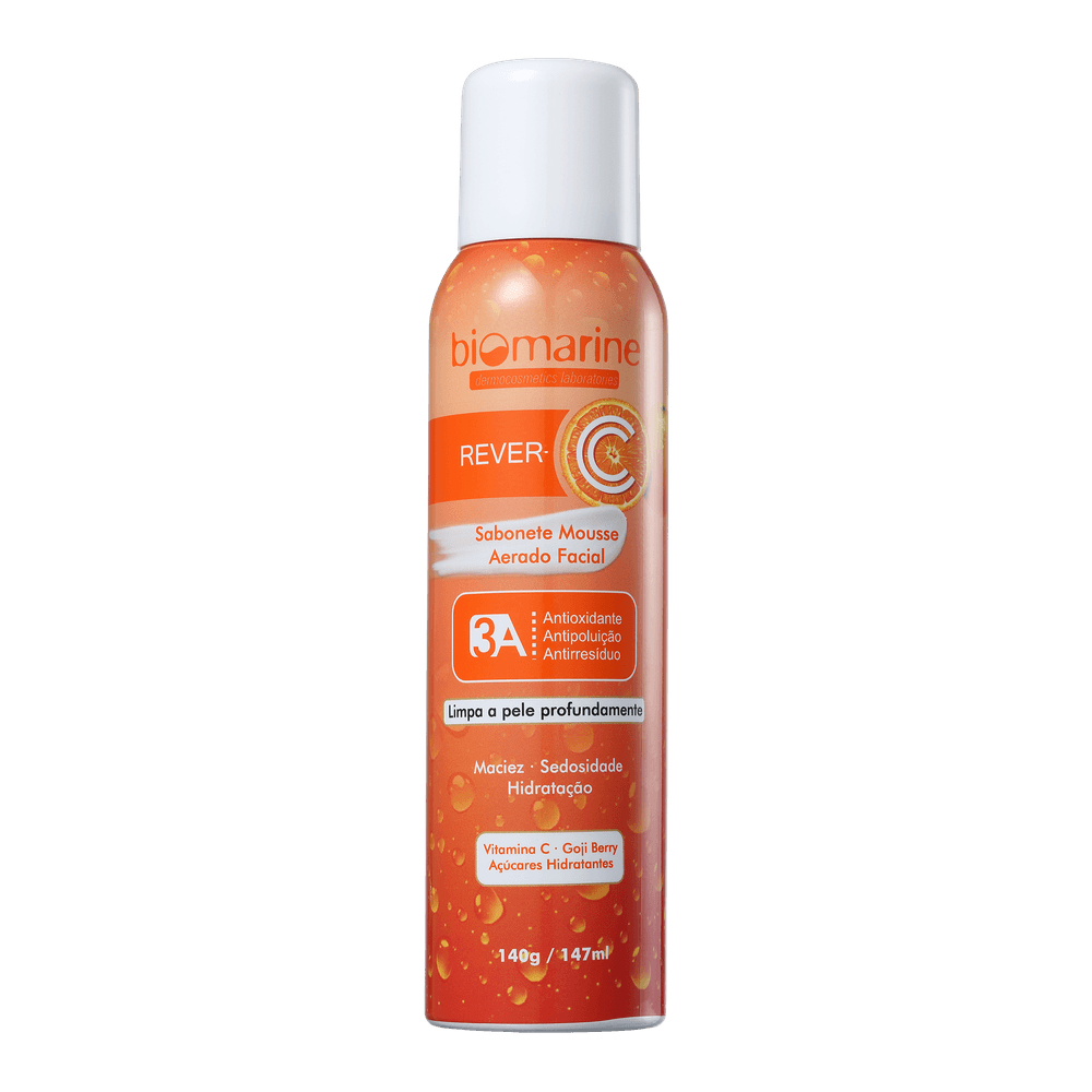 Sabonete Facial com Vitamina C Rever C Mousse 147ml