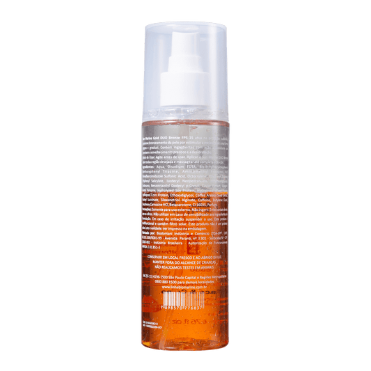 Bronzeador Bifásico Sun Marine Duo Bronze FPS 15 200g