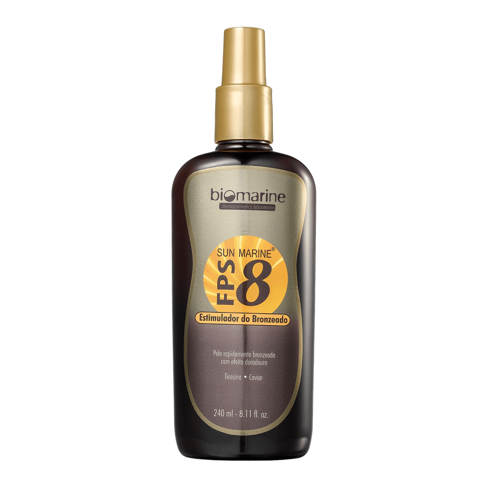 Estimulador de Bronzeado Corporal Sun Marine FPS 8 240ml