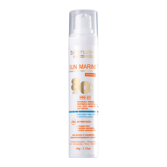 Protetor Solar Facial Sun Marine FPS 80 50g