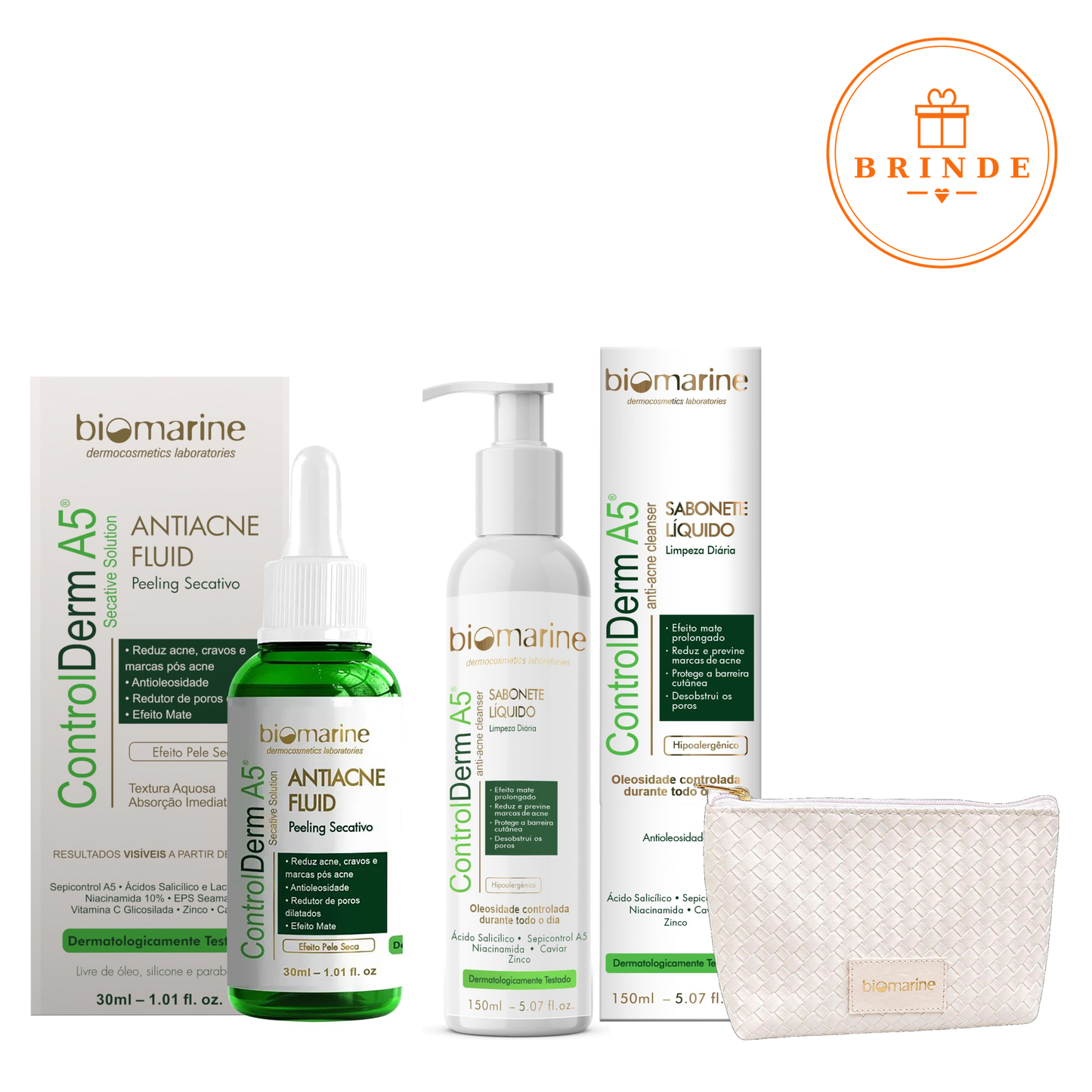 Combo Controle da Acne  e Oleosidade Control Derm A5