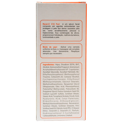 Serum Anti Idade Vitamina C ReverC C12 Fort 40g