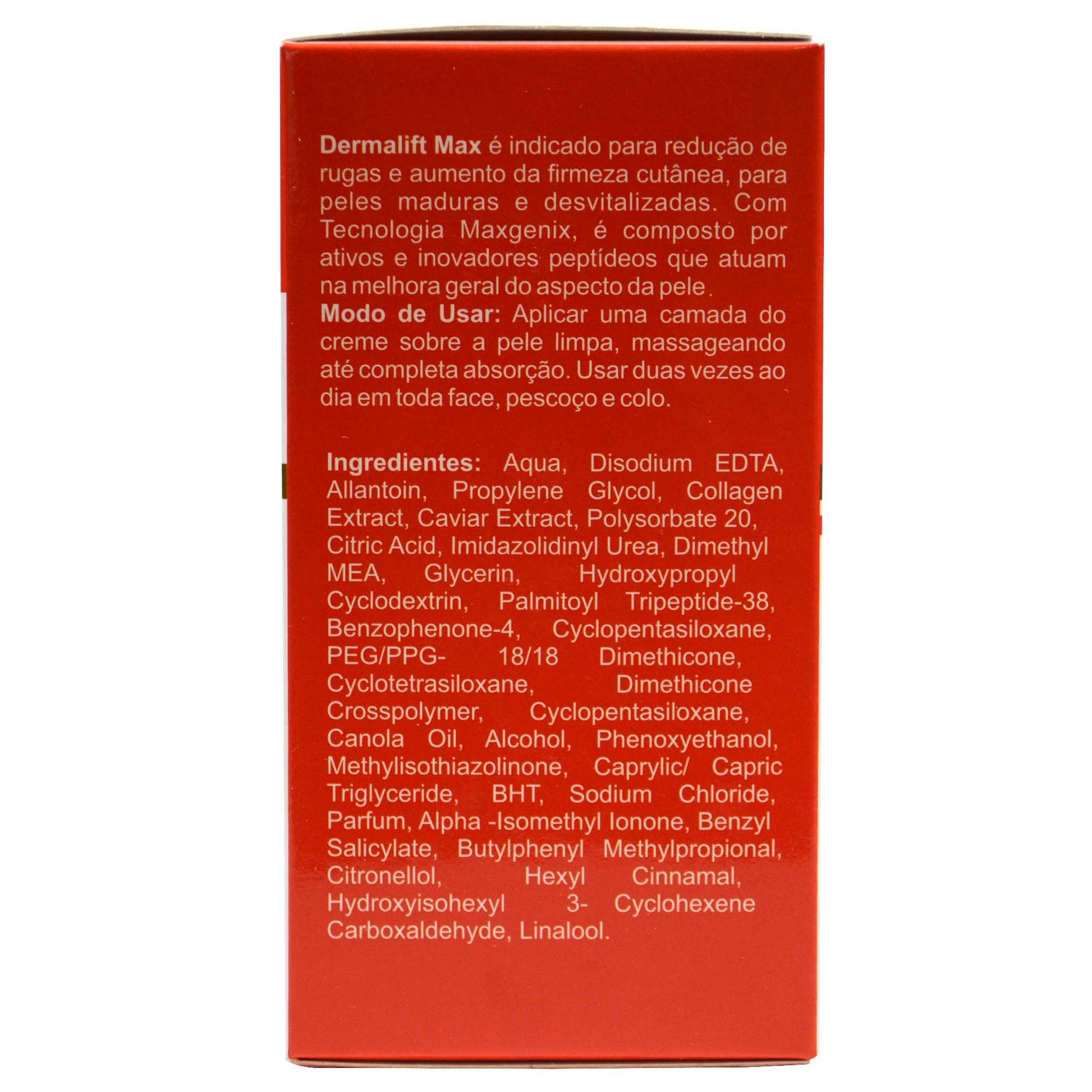 Creme Facial Firmador Dermalift Maxgenix 30g