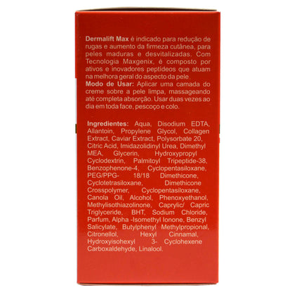 Creme Facial Firmador Dermalift Maxgenix 30g