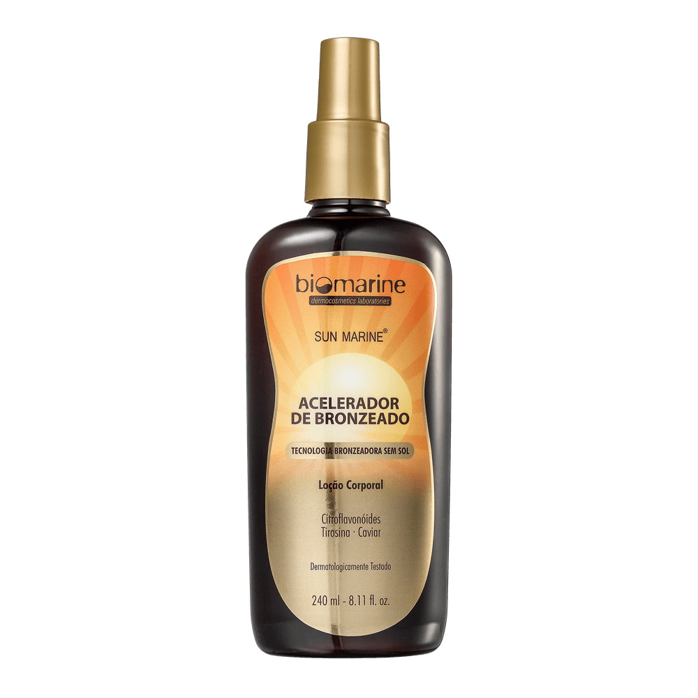 Acelerador de Bronzeado Corporal Sun Marine 240ml